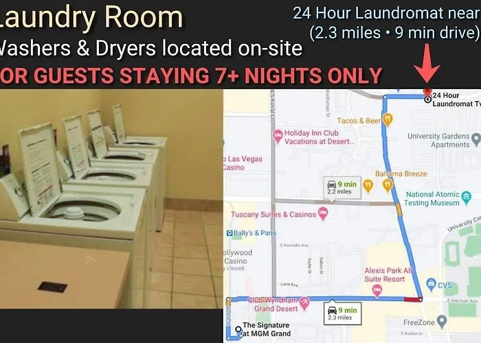 8Th Flr Mgm Signature Studio, Strip View, No Fee